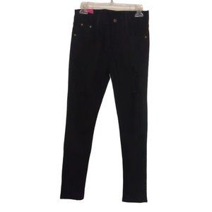 Tengfu Black Distressed Skinny Jeans Brand New with Tags Size 6